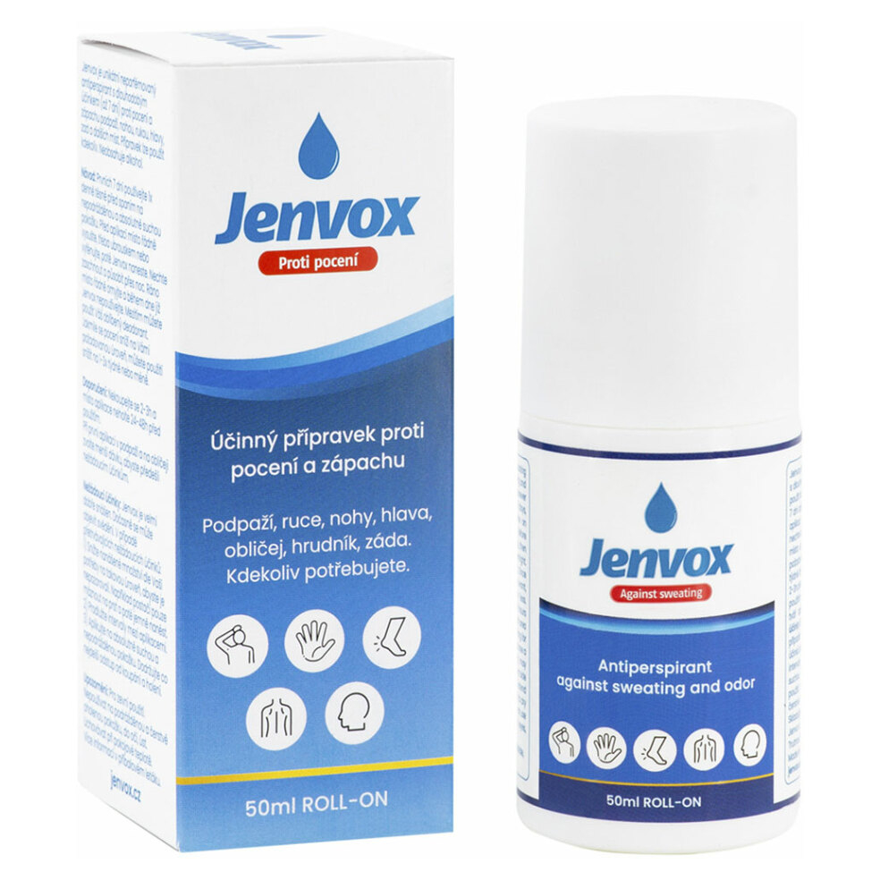 JENVOX  Roll-on Proti pocení a zápachu 50 ml