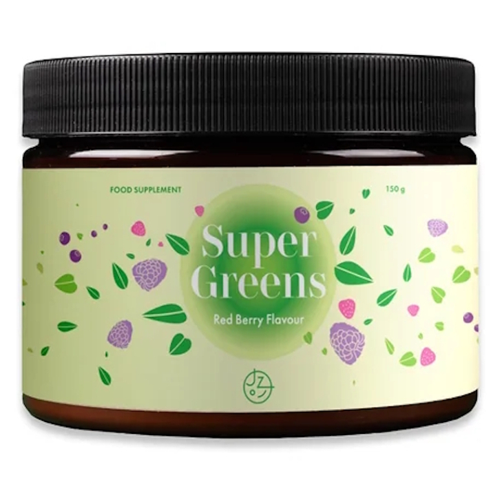 JÍME ZDRAVĚ - MANDIMU Super Greens komplex s příchutí lesní směs 150 g