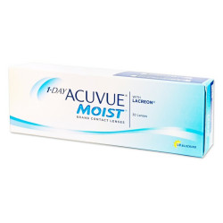 JOHNSON Acuvue Moist jednodenní 30 čoček, Počet dioptrií: +3,75, Počet kusů v balení: 30 ks, Průměr: 14,2, Zakřivení: 8,5
