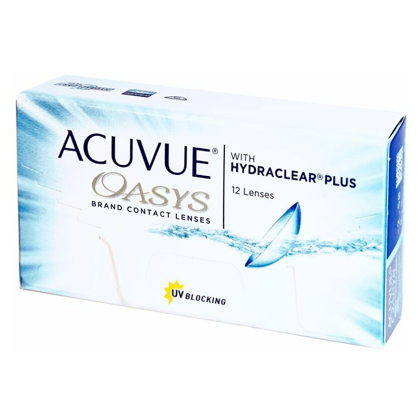 JOHNSON Acuvue Oasys dvoutýdenní 12 čoček, Počet kusů v balení: 12 ks, Zakřivení: 8,4, Průměr: 14,0, Počet dioptrií: +1,50