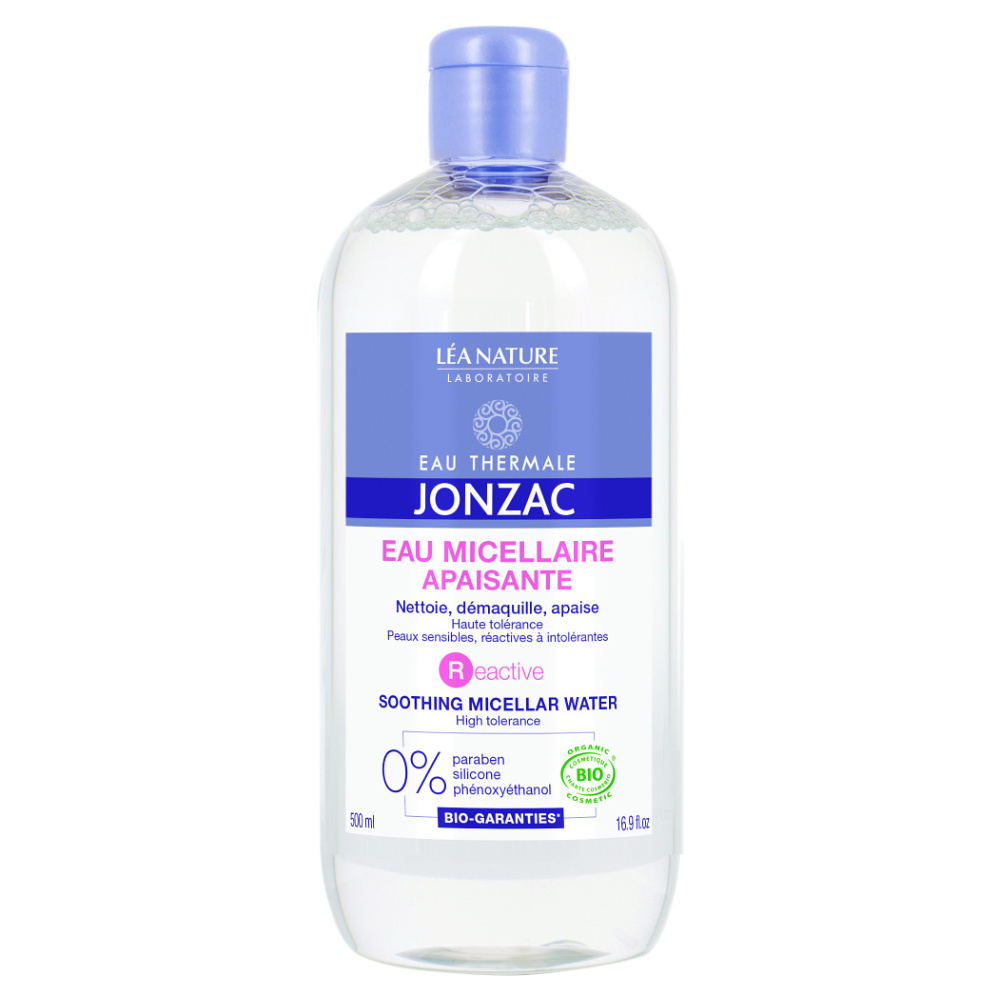 JONZAC REACTIVE Micelární voda citlivá pleť 500 ml BIO
