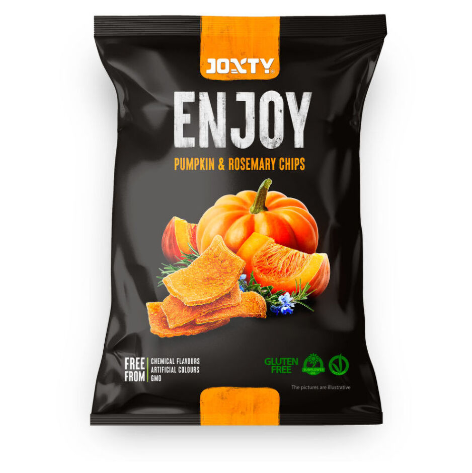 JOXTY ENJOY CHIPS Chipsy bramborové s dýní a rozmarýnem 40 g
