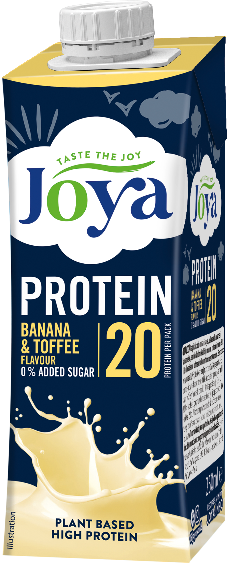 Joya PROTEIN Ovesný nápoj s příchutí banánu a karamelu 250 ml