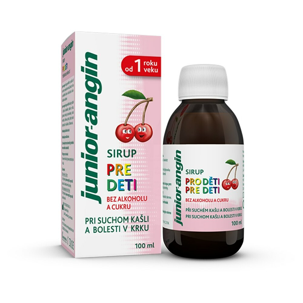 JUNIOR-ANGIN Sirup pro děti 100 ml