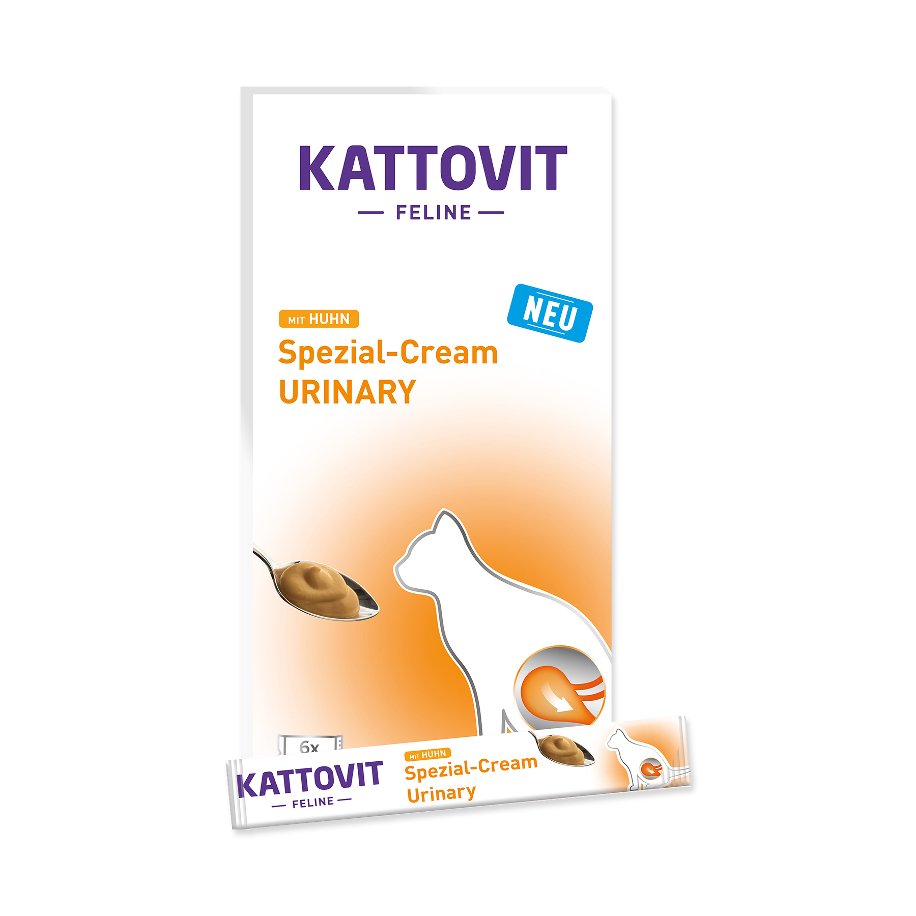 Kattovit Krém Urinary kuře 6x15 g