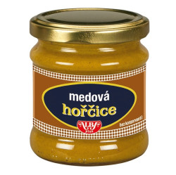 KÁVOVINY Hořčice medová sklo 180 g