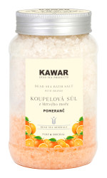 Kawar Koupelová sůl z Mrtvého moře Pomeranč 500 g