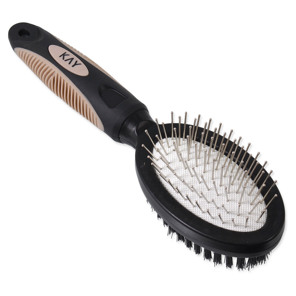 KAY Kartáč oboustranný plastový, Velikost: S