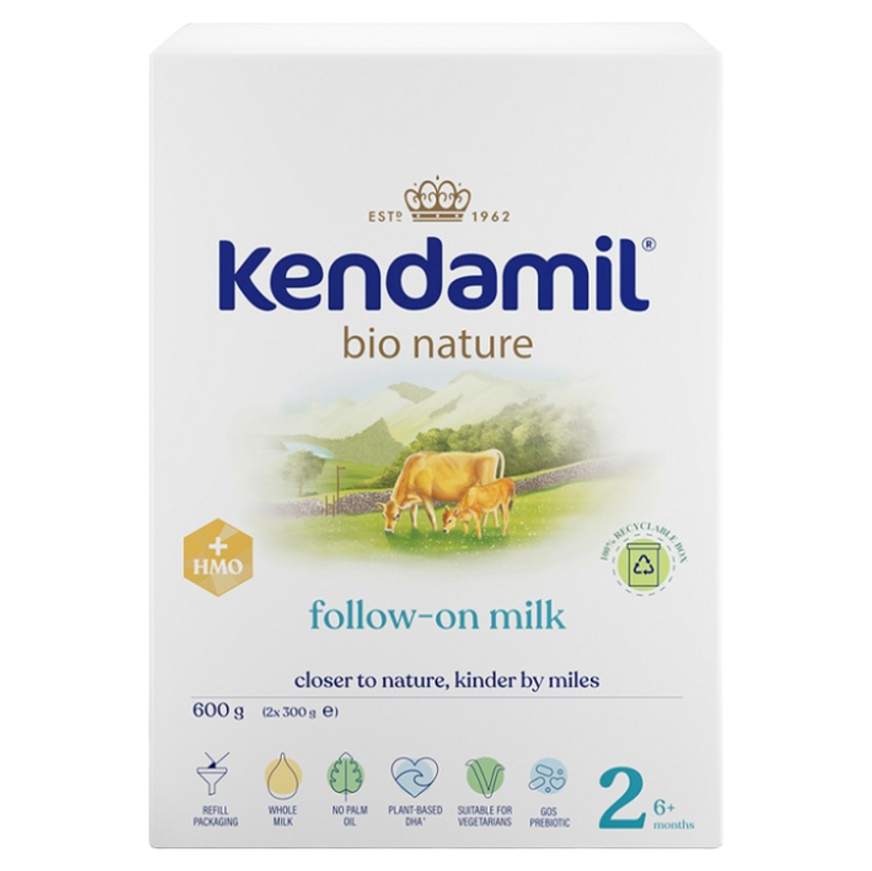 KENDAMIL 2 Nature HMO+ pokračovací kojenecké mléko BIO 600 g