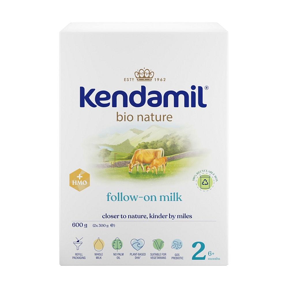 KENDAMIL 2 Nature HMO+ pokračovací kojenecké mléko BIO 600 g