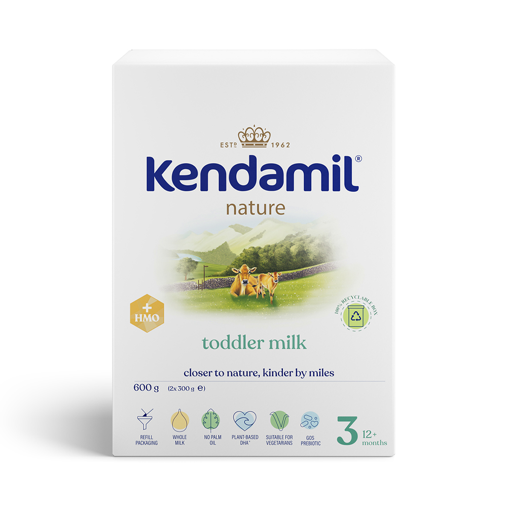 Kendamil 3 Nature Kojenecké pokračovací mléko HMO+ 2x300 g