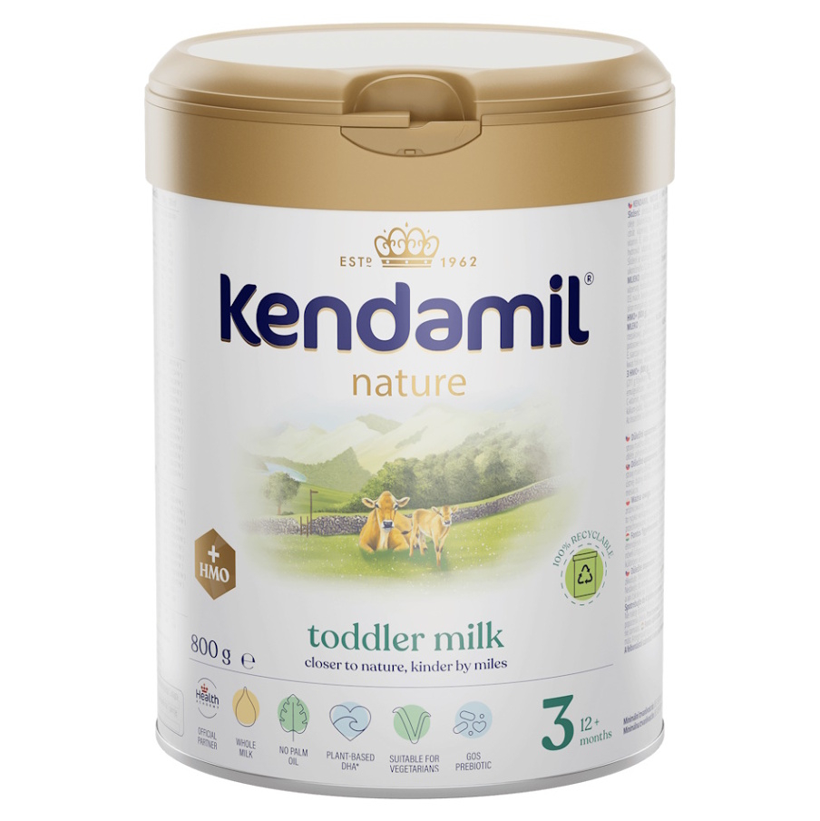 KENDAMIL Nature 3 HMO+ pokračovací mléčná kojenecká výživa 10m+ 800 g