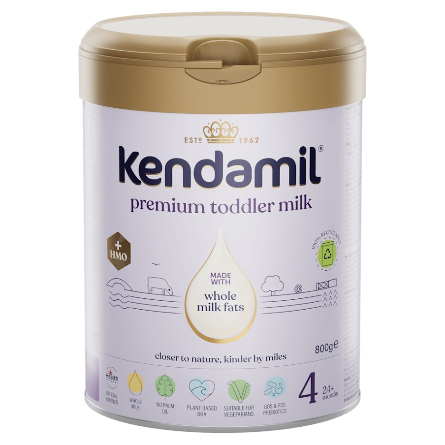 KENDAMIL Premium 4 HMO+ Batolecí mléko od 24 měsíců 800 g