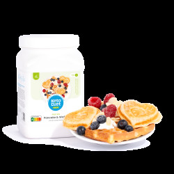 KetoDiet Proteinové lívance a vafle - příchuť vanilka (525 g)