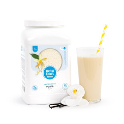 KetoDiet Proteinový nápoj - příchuť vanilka (35 porcí)