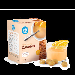 KetoDiet Proteinový pudink - příchuť karamel (7 porcí)