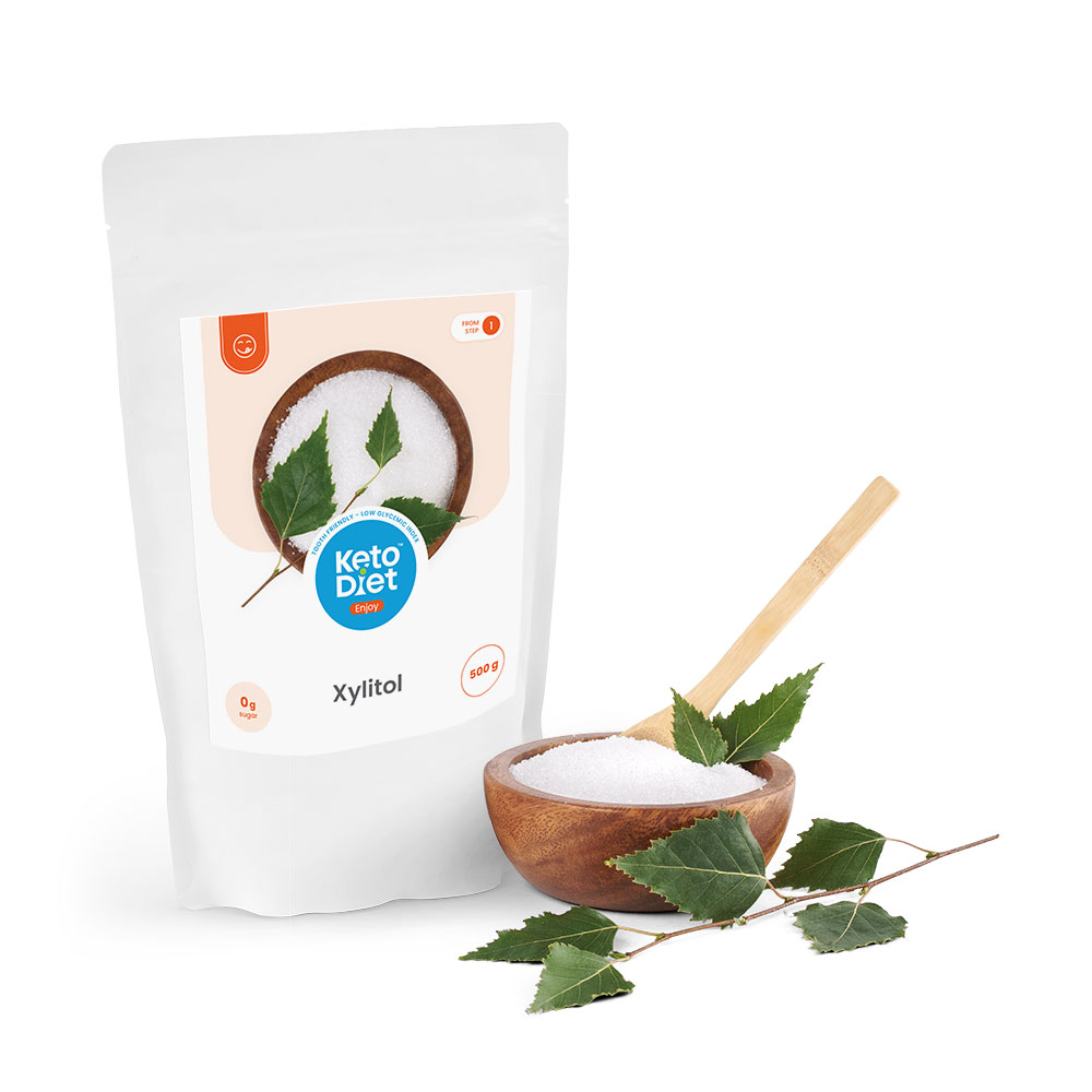 KetoDiet Xylitol - březový cukr (500 g)