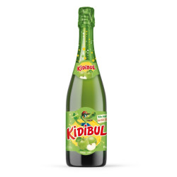 KIDIBUL Dětský šumivý nápoj 100% jablko 750 ml