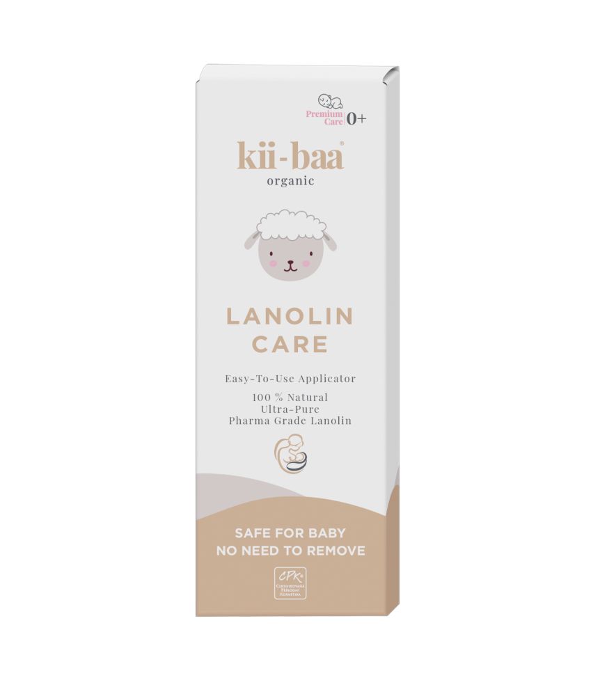 kii-baa organic Lanolin Care Lanolinová mast 100% 30 g