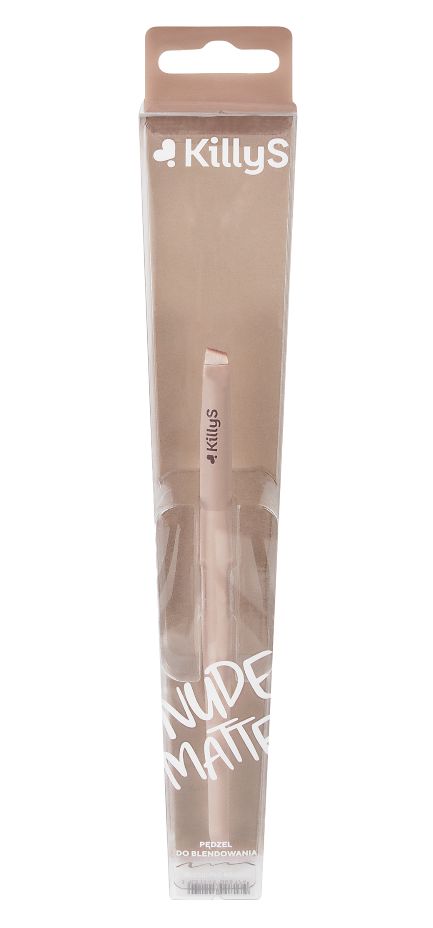 Killys Nude Matte štětec na obočí a oční linky 1 ks