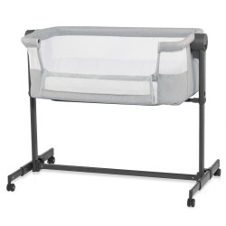 Kinderkraft Postýlka dětská polohovatelná Nestee Up2 Light Grey