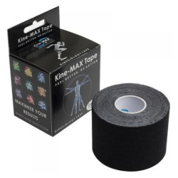 KINE-MAX Classic kinesiology tape černá 5 cm x 5 m