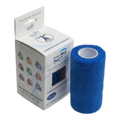 KINEMAX Cohesive elastické samofixační 10 cm x 4,5 m modré