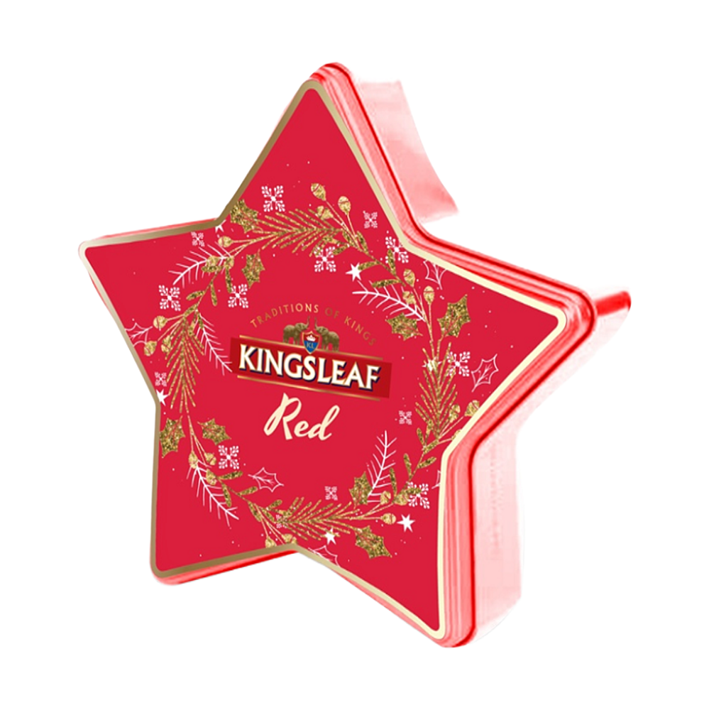 KINGSLEAF Kolekce hvězda červená 30 g