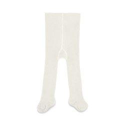 KipKep dětské punčocháče Stay-on-Tights 2-6m Off White