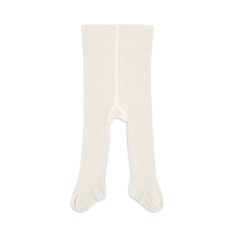 KipKep dětské punčocháče Stay-on-Tights NEWBORN Off White