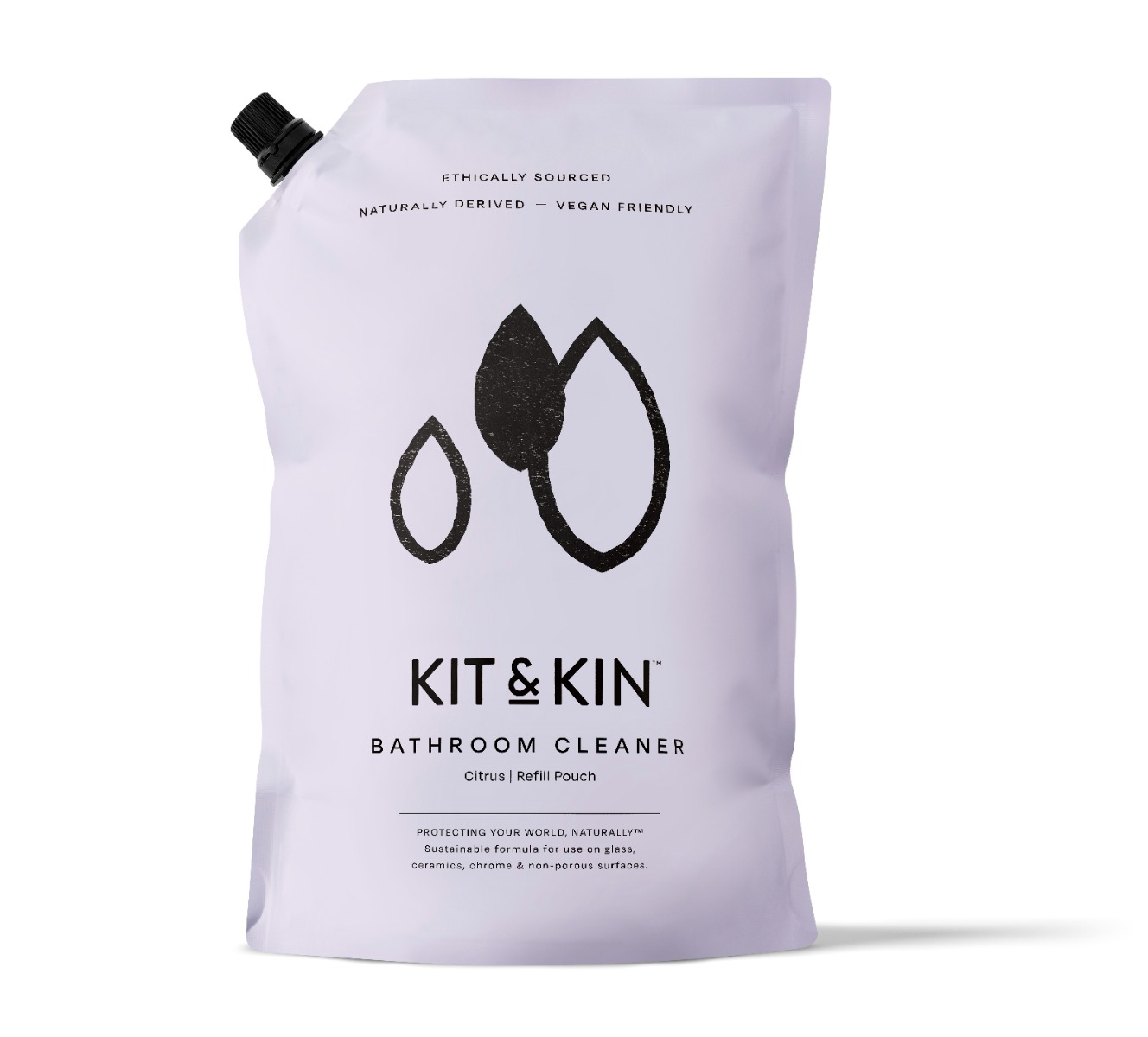 Kit & Kin Čistič koupelen Citrus náplň 1 l