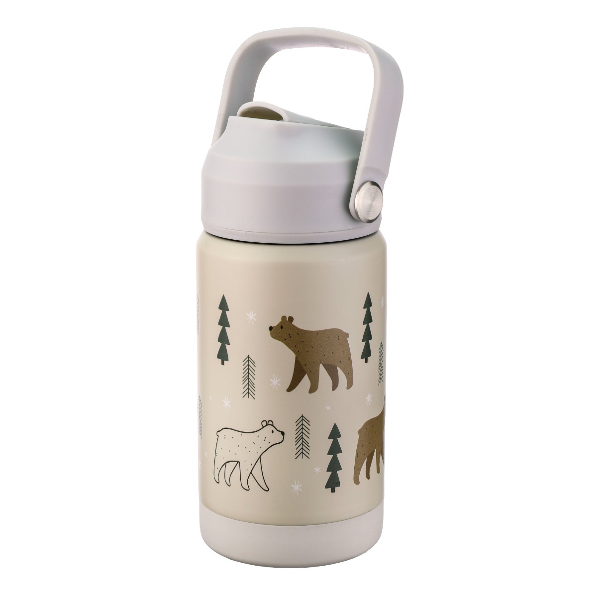 Kitchisimo Termoska s pítkem 370 ml 1 ks medvěd