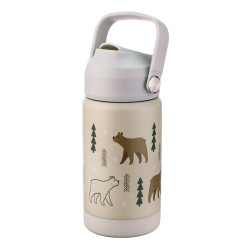 Kitchisimo Termoska s pítkem 370 ml 1 ks medvěd