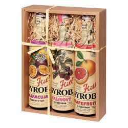 KITL Syrob maracuja malina a grep 3 x 500 ml