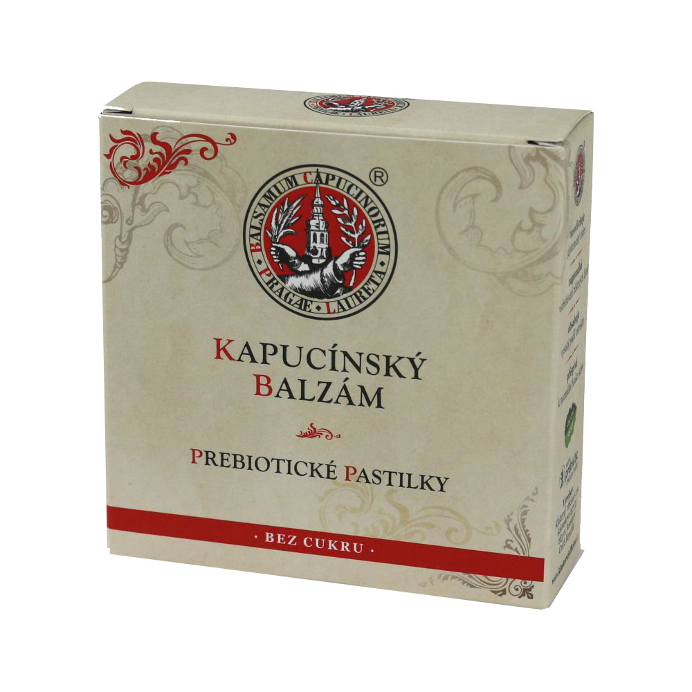 Klášterní officína Prebiotikum Kapucínský balzám 20 pastilek