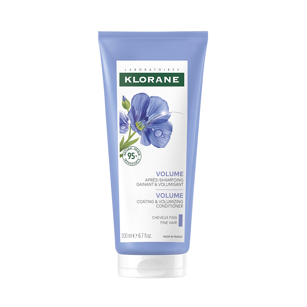 KLORANE Balzám s BIO lnem pro jemné vlasy bez objemu 200 ml