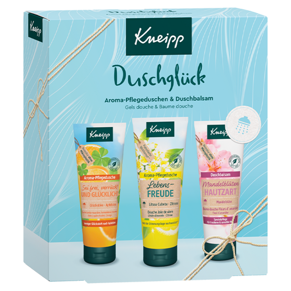 KNEIPP Kazeta šťastné sprchování 3x 75 ml, poškozený obal