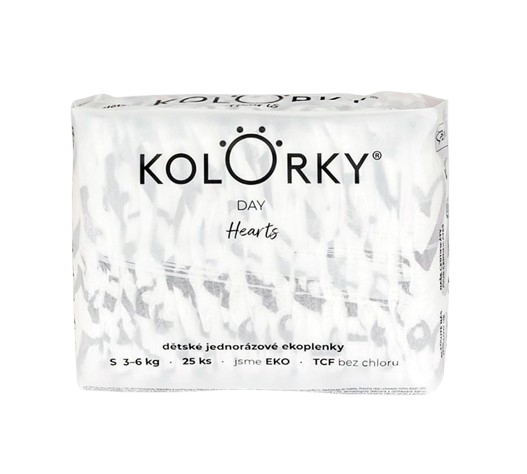 KOLORKY DAY Srdce vel. S (3-6 kg) 25 ks
