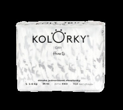 KOLORKY DAY Srdce vel. S (3-6 kg) 25 ks