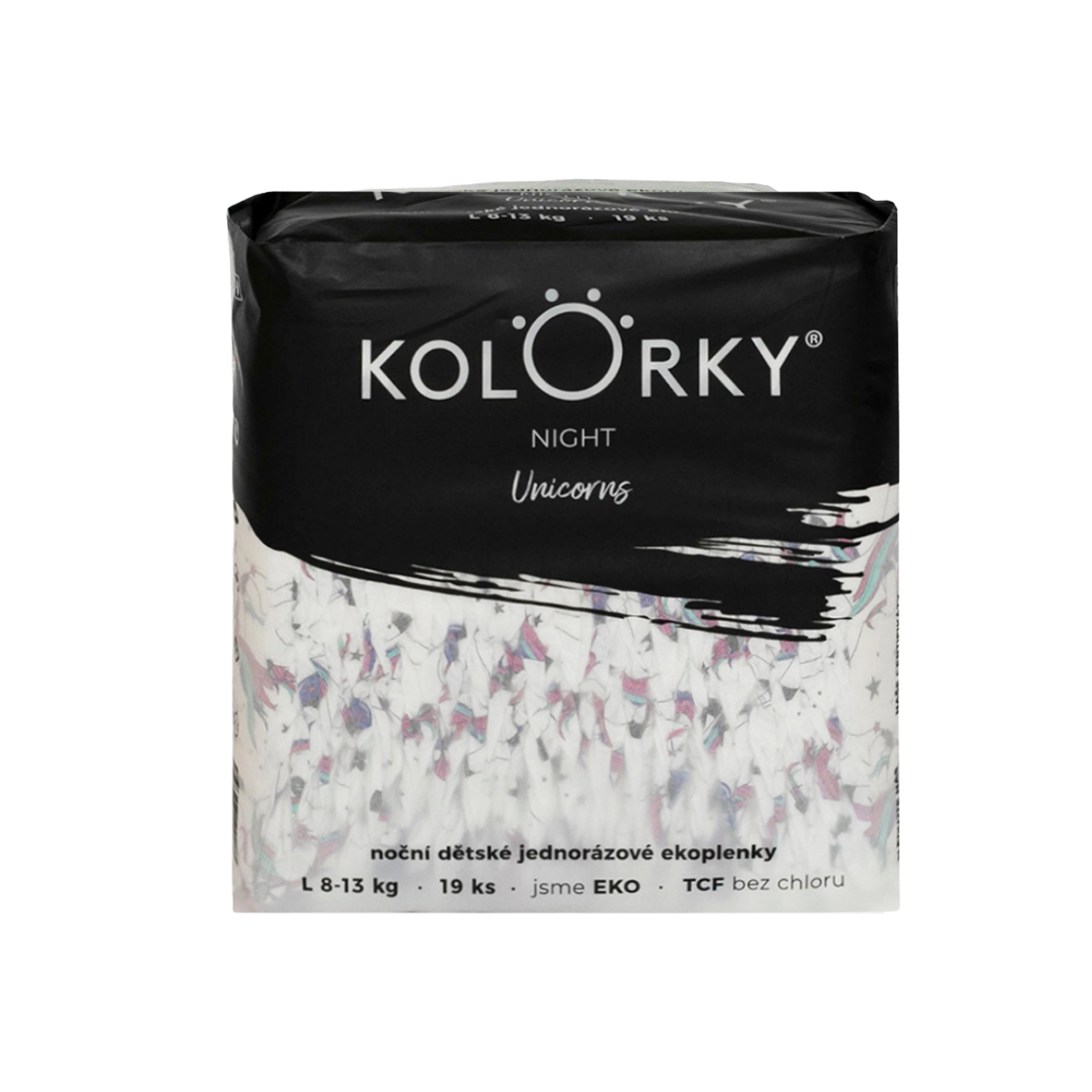 KOLORKY NIGHT Jednorožci vel. L (8-13 kg) 19 ks