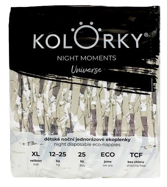 KOLORKY NIGHT MOMENTS Vesmír vel. XL (12-25 kg)  100 ks