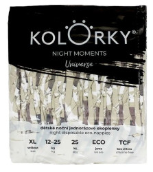 KOLORKY NIGHT MOMENTS Vesmír vel. XL (12-25 kg)  100 ks