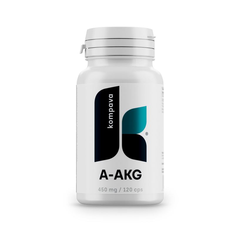 KOMPAVA A-AKG arginin 450 mg / 120 kapslí