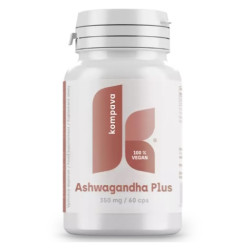 KOMPAVA Ashwagandha plus 350 mg 60 kapslí