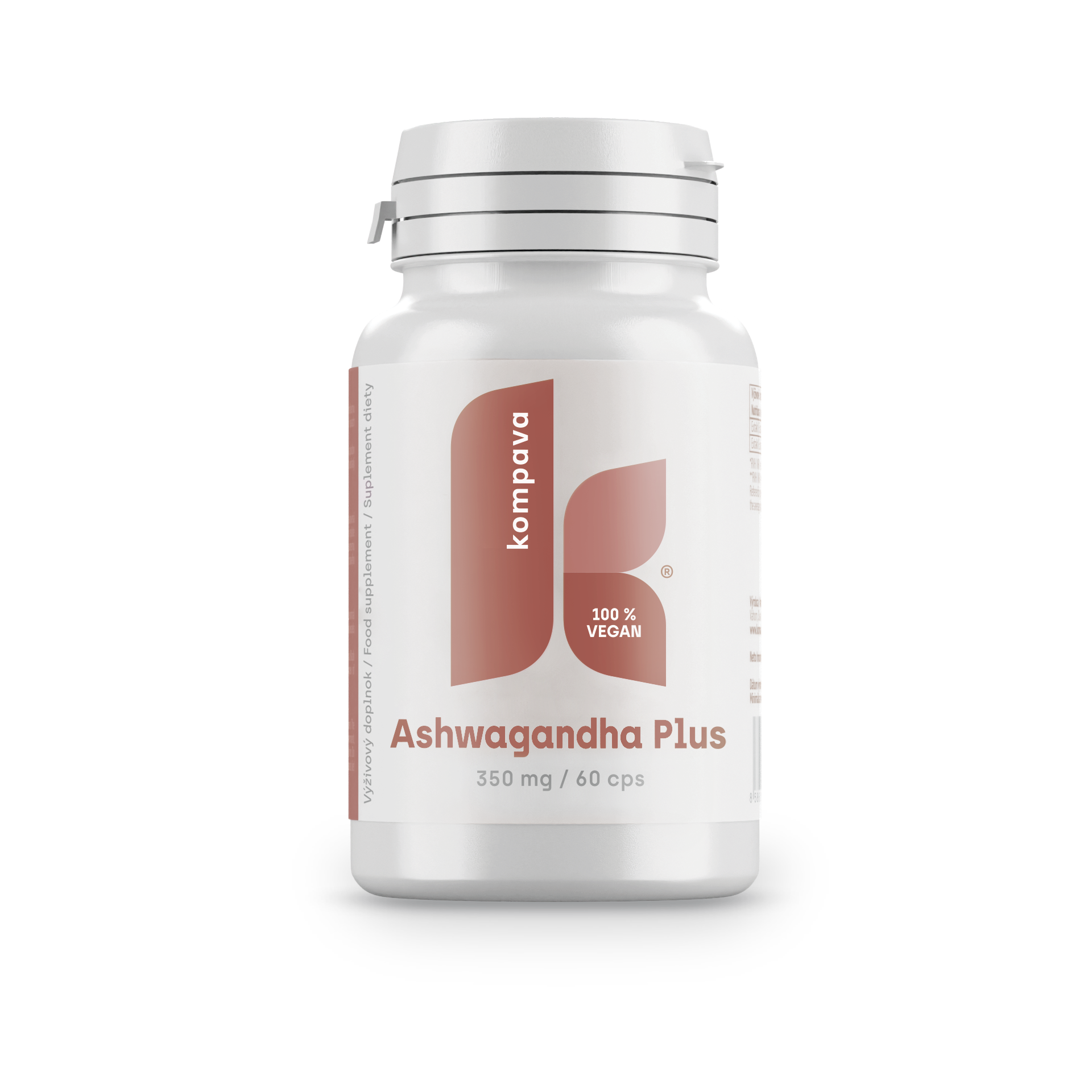 KOMPAVA Ashwagandha Plus 60 kapslí