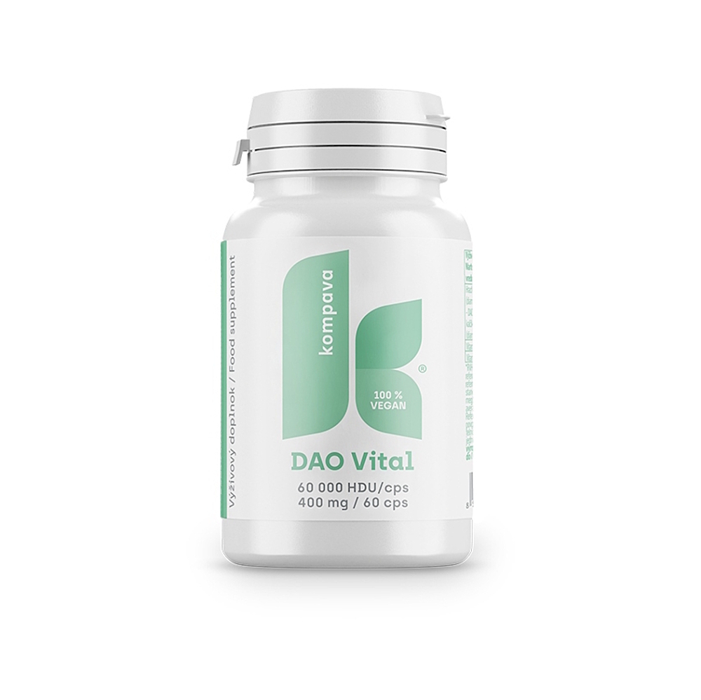 KOMPAVA DAO Vital 400 mg 60 kapslí