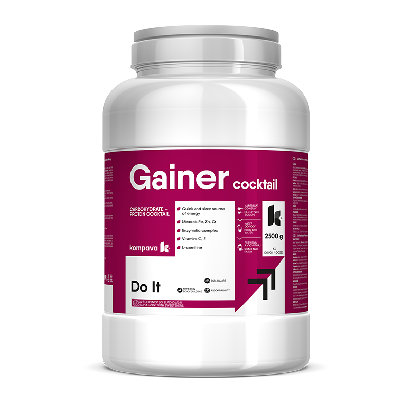 KOMPAVA Gainer čokoláda 2,5kg