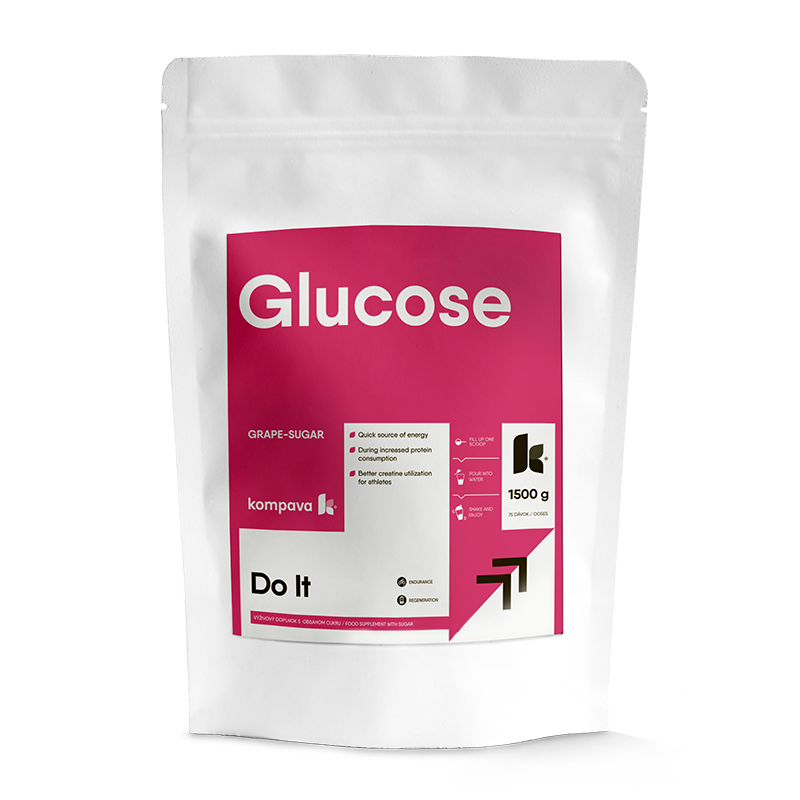 KOMPAVA Glukóza 1500 g/75 dávek