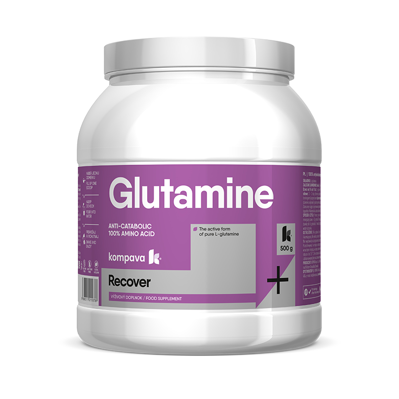 KOMPAVA Glutamin prášek 500g