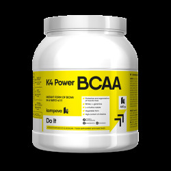 KOMPAVA K4 Power BCAA 400 g/36 porcí, malina-limetka